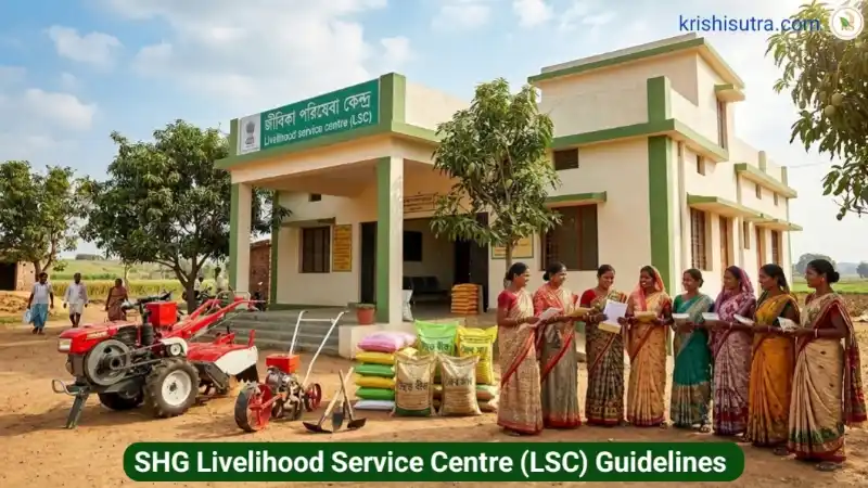 লাইভলিহুড সার্ভিস সেন্টার (LSC) নির্দেশিকা অনুসারে আনন্দধারা প্রকল্পের লাখপতি দিদিদের কাজের দৃশ্য।