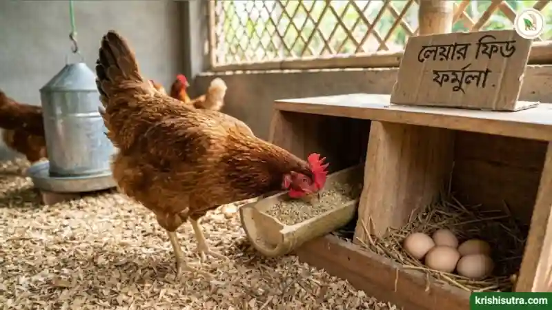 মুরগির খাদ্য তালিকা ও ঔষধ অনুসরণ করে মুরগির খাদ্য হাতে তৈরির পদ্ধতি তে খাদ্য খাইয়ে ডিম সংখ্য়া বৃদ্ধির দৃশ্য