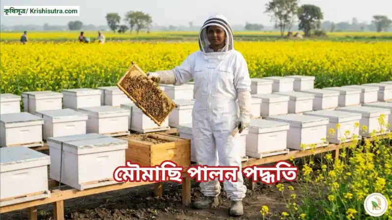 মৌমাছি পালন আধুনিক পদ্ধতি অনুসরণ করে উন্নত মানের মধু উৎপাদন খামার