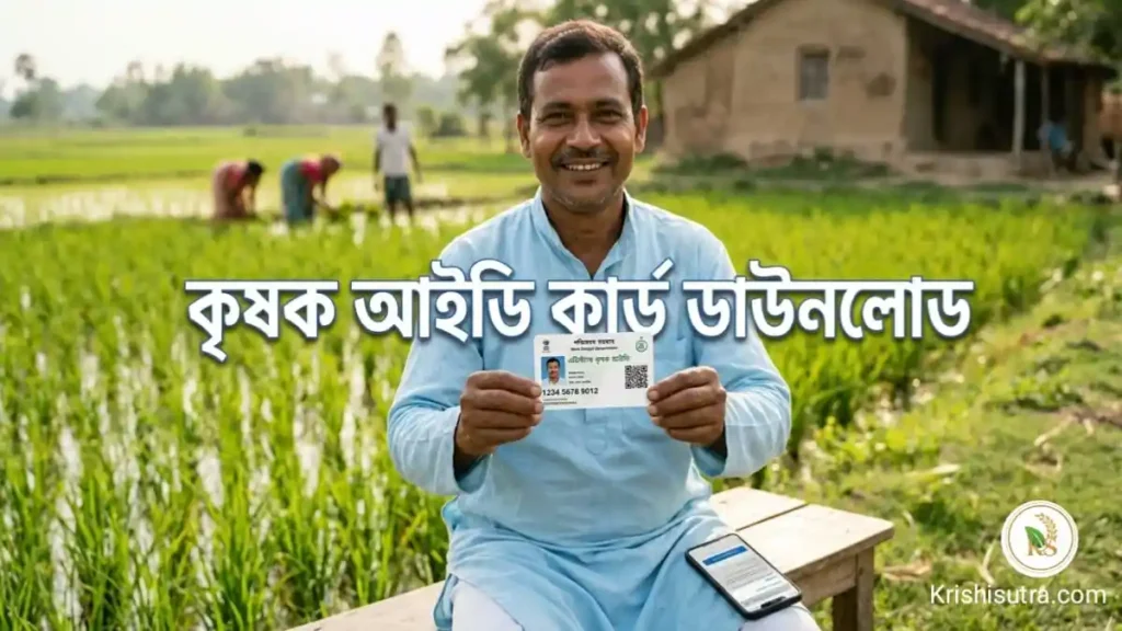 খুব সহজেই অনলাইন থেকে কৃষক আইডি কার্ড ডাউনলোড করুন। West Bengal AgriStack পোর্টাল থেকে krishak id card download pdf করার সম্পূর্ণ সহজ ধাপগুলো বিস্তারিত জানুন।